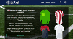 Desktop Screenshot of footballshirtsonline.com.au